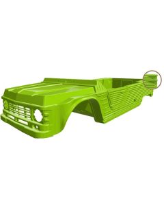 KIT CARROSSERIE VERT TIBESTI NOUVEAU MODÈLE AVEC TABLEAU DE BORD ANCIEN MODÈLE POUR MÉHARI
