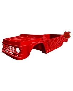 KIT CARROSSERIE ROUGE HOPI NOUVEAU MODÈLE AVEC TABLEAU DE BORD ANCIEN MODÈLE MÉHARI
