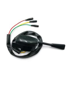 COMMODO CLIGNOTANT NOIR - 12 VOLTS AVEC BRUITEUR