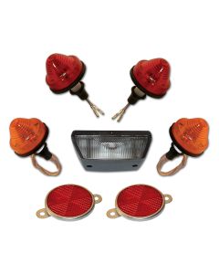 KIT DE SIGNALISATION DE JUPE ARRI&Egrave;RE DE MEHARI
