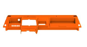 Tableau de bord Orange Kirchiz nouveau modèle pour Méhari